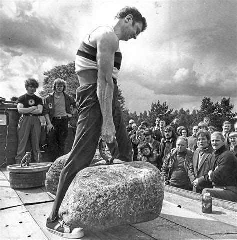Dinnie stones - Leigh's mother Susie (right) also managed a partial lift of the Dinnie Stones.(Supplied: Leigh Holland-Keen)The international strongwoman said women of all ages can to take up strength training.